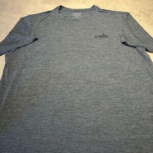 Patagonia Heathered Blue Short Sleeve Tee